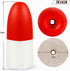 SILANON Crab Trap Floats Buoy, Red/White Crab Pot Buoy & Shrimp Trap Float (5x11, 6x14, 7x14 inch)