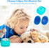 3PCS Dog Bath Brush, Pet Shampoo Brush with Adjustable Ring Handle, Soft Massage Dispenser for Dogs and Cats