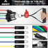 WHATAFIT Resistance Bands for Working Out, Exercise Bands with Handles for Men and Women Fitness