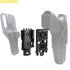 QLS Quick Locking System Kit,Platform Attachment for Duty Holster with Locking Fork and Receiver Plate and Accessories,One Size,Black by Holstopia