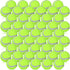 50 Packs Dog Mini Tennis Balls, Training Pet Tennis Toys Yellow Ball for Large Medium Small Dogs