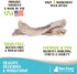 Raw Paws Freeze Dried Duck Necks for Dogs, 5-oz, All Natural Duck Treats, Made in USA