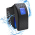 KEING Waterproof Rocker Switch Toggle with Blue LED Light, 12V 20Amp, 24V 10Amp, 3 Pin for Automotive Cars, Marine,