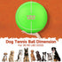 Giant Large Tennis Ball for Dogs: 9.5" Big Ball for Outdoor Play, Green Dog Tennis Ball