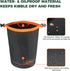 FXW Dog Food Travel Bag, 21 Cups Large Capacity for Kibble Storage, Perfect for RV Road Trips, Gray