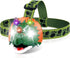 Triceratops LED Headlamp - Dinosaur Toy Flashlight for Kids Camping Gear, Ideal Gift for Boys, Girls, or Adults