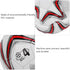 VGEBY Size 4 PVC Soccer Ball with Rubber Liner, Inflatable Monthly, Suitable for Professional and Amateur Training