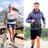 Number-one Running Belt with Water Bottles, 2 x 175ML, Hydration Belt Waterproof Waist Pack for Marathon Running