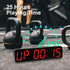 Gym Timer, Portable, Interval Timer with Rechargeable Battery and Built-in Magnet, LED Digital Anti Vertigo Display