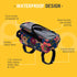 Po Campo Bike Phone Bag – Tussey Phone Holder for Bicycles, Waterproof Fabric Top Tube Bag for Cycling