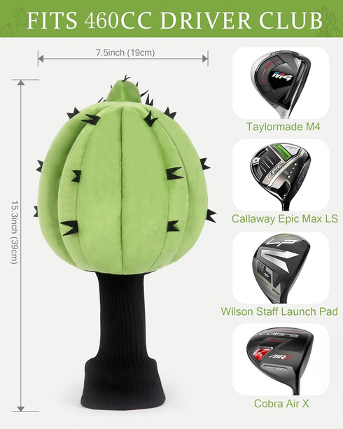 Golf Driver Headcover Animal, Funny Golf Gifts for Men, Driver Head Covers