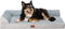 Orthopedic Dog Bed for Large Dogs, Waterproof Bed with Bolsters, Removable Washable Cover & Non-Skid Bottom (Large,