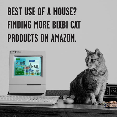 BIXBI Rawbble Freeze Dried Cat Food, Turkey Recipe, 3.5 oz - 94% Meat and Organs, No Fillers, USA Made