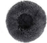 otoez Kitten Puppy Bed - Extra Small Round Dog Cat Bed, Anti Anxiety Plush, Washable (15.7", Dark Grey)
