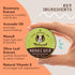 Natural Dog Company Wrinkle Balm, 1 oz. Tin, Dog lotion for dry itchy skin, Cleans Wrinkles, Yeast Infection treatment for dogs, Plant based, Frenchie Dog Accessories, Made in USA