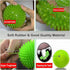 Orgrimmar 6 PCS Pet Squeaky Chewing Balls, Soft Stab Balls for Small Medium Large Dogs (Small, 2.55in)