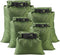 Pimoys 5 Pack Waterproof Dry Sacks, Lightweight Outdoor Bags for Rafting, Boating, Camping (1.5L to 6L)