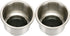 8pcs Amarine Made Stainless Drink Holder with Drain, Multi-Use Boat Cup Holders