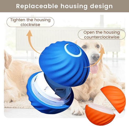 Interactive Dog Toys Dog Ball | Durable Active Rolling Ball | Automatic Moving Bouncing Toy for All Sizes