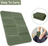 Backpacking, plplaaoo Camping Cushion Seat, Foldable Sitting Mat Waterproof XPE Foam Sitting Pad Portable Foldable