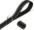 6FT Reflective Dog Leash for Large, Medium, and Small Dogs, Nylon Leash for Walking and Training, 1 inch x 6FT (Black)