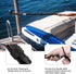 SANLIKE Boat Hooks for Docking, Telescoping Extension Pole Hook with Luminous Bead, Lightweight