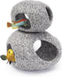 Penn-Plax Deco-Replicas Granite Aquarium Ornament & Hideaway Set, Realistic Stone for Freshwater & Saltwater