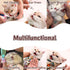 27.6 Inches 11.1lbs) Cat Grooming Wrap Self-Adherent Anti-Scratch Swaddle Restraint Bag for Stress-Free Nail Clipping
