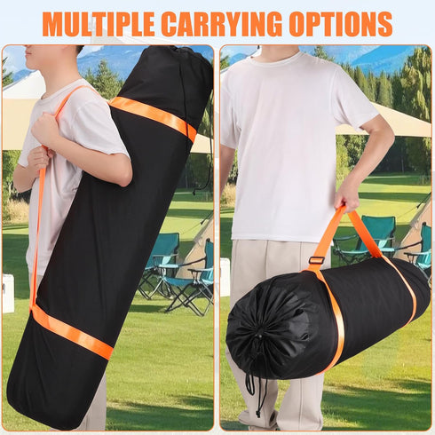 51"x11" Hammock, TOBWOLF Extra Large Portable Chair Bag, Folding Camping Chair Storage Bag with Shoulder Strap, Heavy