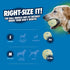 (2.5 Inch) Pack 2, 20-60 lbs Chuckit! Air Glow Fetch Ball Dog Toy, Medium of for Breeds