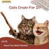 Silvervine Sticks for Cats, 30PCS Wooden Chew Toys, Matatabi Catnip Teething Toys for All Ages
