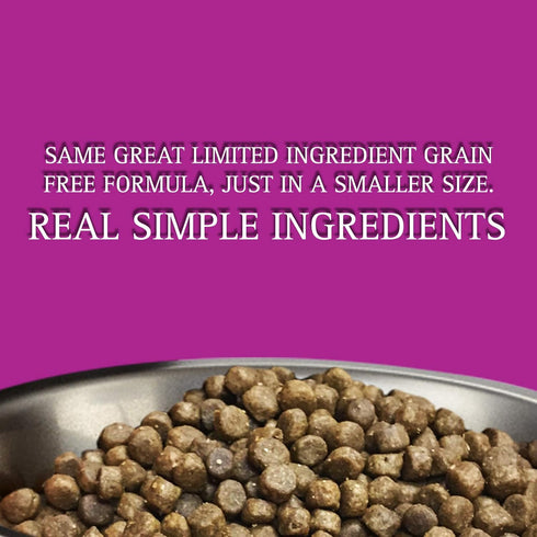 Zignature Zssential Limited Ingredient Formula Dry Dog Food, Small Bites, 4lb
