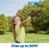 Kidoozie 5+ 50+ Rip Cord Flying Disc - STEM Toy for Kids - Flies Feet!