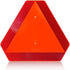 Slow Moving Vehicle Sign, Plastic DOT Triangle Signs, SMV Sign for Golf Cart Accessories, Tractor