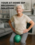 Trideer Exercise Balls, 9 Inch Pilates Ball for Physical Therapy, Mini Yoga Ball for Core Strength and Back Support