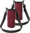 uxcell 2pcs Neoprene Water Bottle Sleeve with Strap, 12 oz Insulated Water