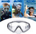 Professional Snorkel Diving Mask with Ultra Clear Lens, Anti Leakage Scuba Mask for Adults
