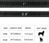 USB Rechargeable LED Dog Leash, 7 Colors & Color Cycling Mode, Light Up Heavy Duty 6FT Leash