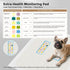22"x22" 5 Counts 6-Parameter ZOMISIA Health Monitoring Puppy Pee Pad with Color Indicators, - Urine Test, Disposable