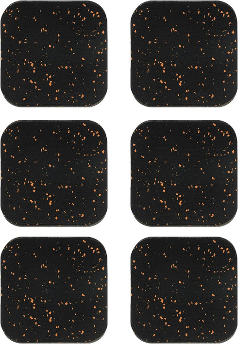 PATIKIL Treadmill Mat, 6 Pcs Exercise Equipment Mat for Noise Reduction and Floor Protection