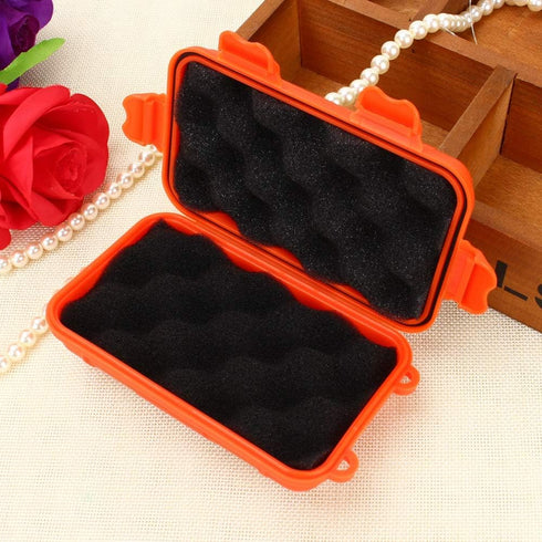 Outdoor Survival Storage Box | Waterproof Shockproof Plastic Tool Box Enclosure, Airtight Container for Travel