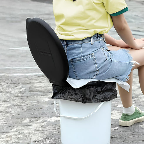 100% 5 Dunny Bags - Biodegradable Portable Toilet Bags for Camping, Hiking, and Emergencies - Universal Fit for Gallon