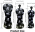 Golf Club Headcover for 3 Wood, Hybrid, Skulls Embroidery, Premium Leather, Magnetic Closure