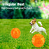 ACEONE Dog Squeaky Ball, Indestructible Bouncy Rubber Toy Balls for Small and Large Dogs, Exercise Training Playing