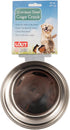 Lixit Quick Lock Cage Bowls for Small Animals and Birds, 20oz, Stainless