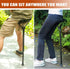KADSXIYA Adjustable Telescopic Folding Stool Portable Single Leg High Chair Tall Slacker Chair for Outdoor Camping