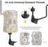 K&F Concept 2 Pack Trail Camera Holders, 360° Adjustable Game Camera Tree Mount