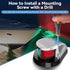 Poiini LED,IP65 Resistant,12V-Compatible Sailboats,Fishing 1 Pack) Boat Navigation Lights,Red and Green Marine Water