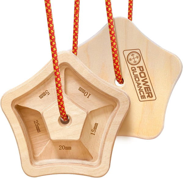 POWER GUIDANCE Hangboard Climbing Finger Board Climbing Board to Strengthen The Climbing