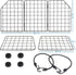 Dog Car Barrier - Foldable & Adjustable Divider for SUV Trunk Cargo Area, Dog Gate